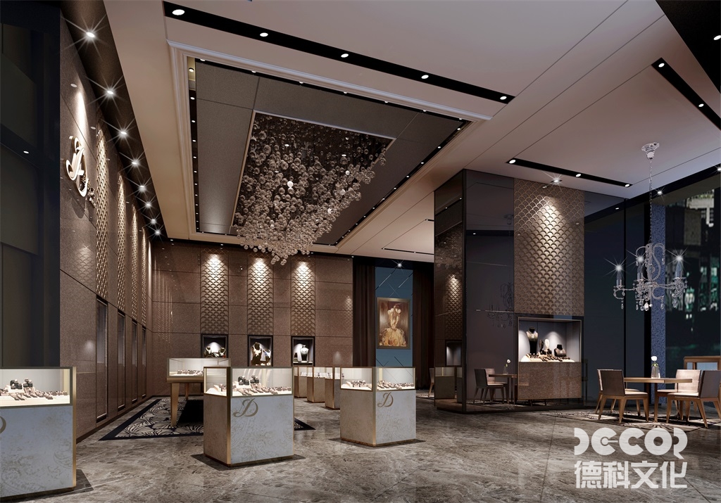 時尚博物館裝修的不同功能區(qū)的色彩區(qū)分